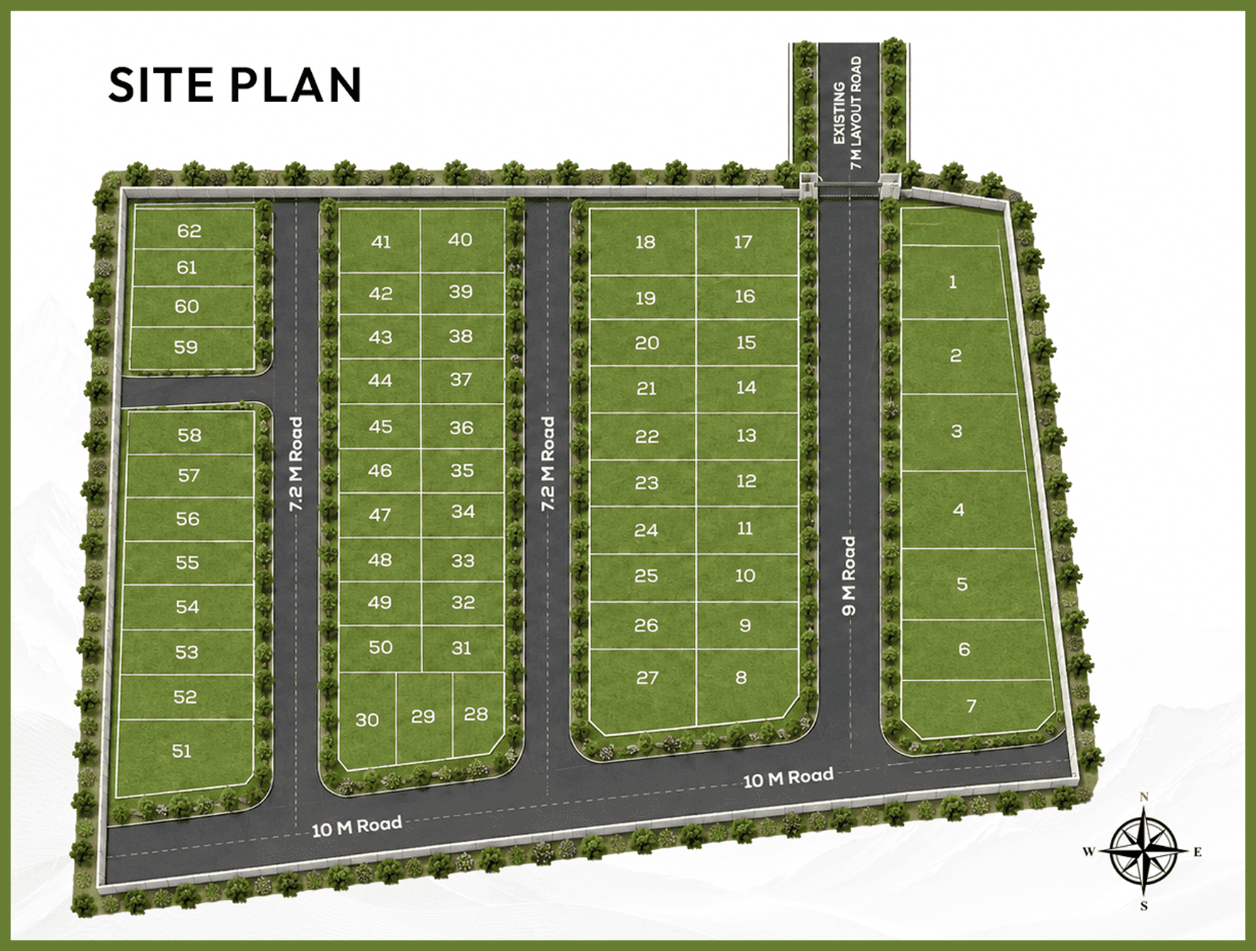 Sameera Skyline DTCP approved layout plan